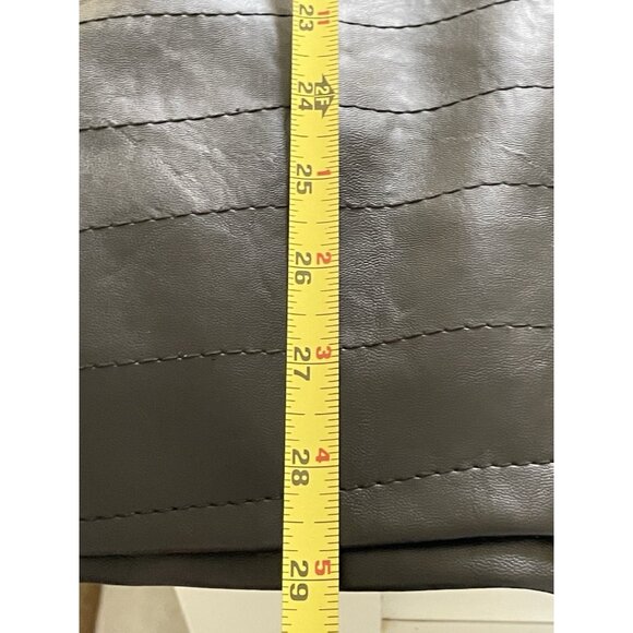 GA Milano Men’s Lined Black Faux Leather Jacket Italy XL - Picture 11 of 12